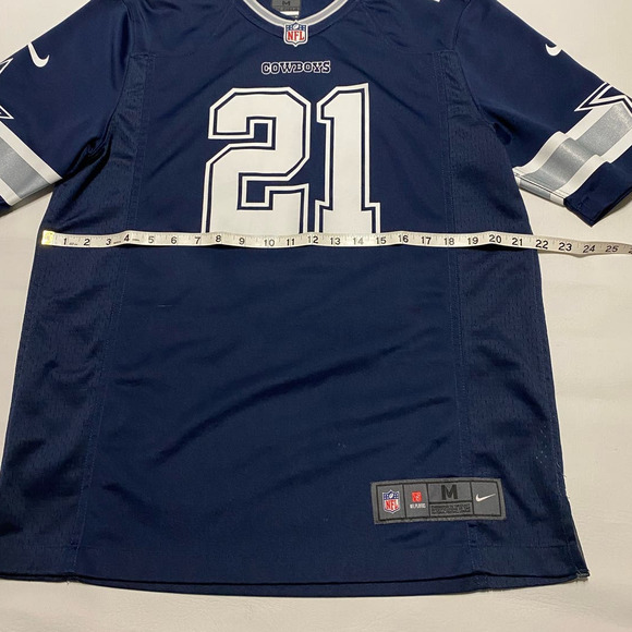 Nike Ezekiel Elliott 21 Dallas Cowboys (On Field Dri-Fit) Jersey Size M - Picture 5 of 7